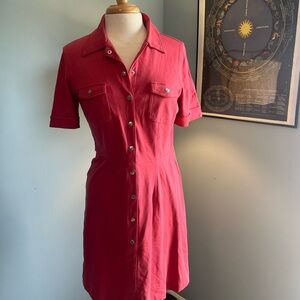 New York and company collared stretch dress